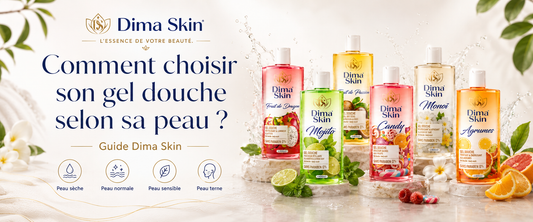 Comment choisir son gel douche selon sa peau ? | Dima Skin