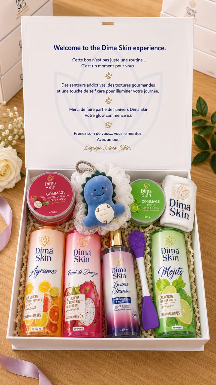 Box Dima Skin Glow Routine